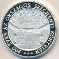 2002. 3000Ft Ag "Széchenyi Könyvtár" dísztokban tanúsítvánnyal T:PP