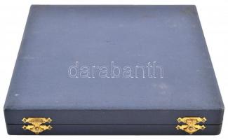 1981. Magyar Hajózási Részvénytársaság "MHRT Hűségért - Munkáért" Br plakett eredeti díszt...