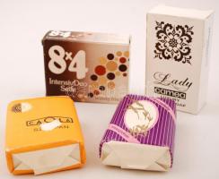 Retró szappan tétel, különféle régi márkákkal