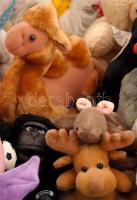 Plüss játék figurák, 7-23 cm, összesen:75 db