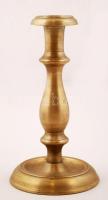 Régi réz gyertyatartó, m:23 cm