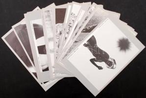 1984 Akt-mappa 1984. Vál. Győri Lajos. Bp., Ofotért. Számos aktkép papír mappában