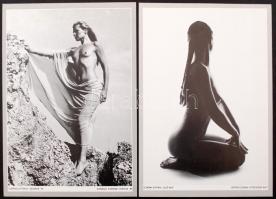 1984 Akt-mappa 1984. Vál. Győri Lajos. Bp., Ofotért. Számos aktkép papír mappában