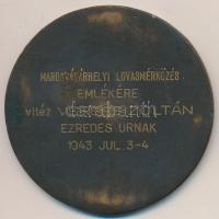 1943. "Nemzeti Lovarda Lovasmérkőzése" Br emlékérem "Marosvásárhelyi Lovasmérkőzés em...