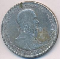1930. 5P Ag "Horthy jobbra" T:3 folt Adamo P8