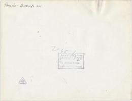 cca 1950 Seidner Zoltán: Pomázi baromfi nevelő ól, pecséttel jelzett, feliratozott fotó, 18x23 cm