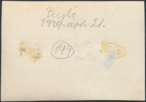 1929 Kinszki Imre (1901-1945): Zugló, vízkiemelő szerkezet, a szerző által feliratozott vintage fotó...