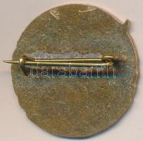 ~1960-1970. "Telefongyár Terta Törzsgárda" zománcozott fém jelvény (22mm) T:2