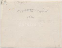 1930 Angelo (1894-1974): Angyal csoport sugárral, Szentpál Olga tánccsoportjának tagjai, feliratozot...