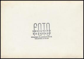 cca 1935 Leichtner Erzsébet vintage fotója Szentpál Olga tánccsoportjának tagjairól, pecséttel jelze...