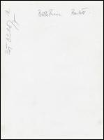 cca 1955 Botta Ferenc (1919-1968): Balett, aláírt vintage fotóművészeti alkotás, 24x18 cm