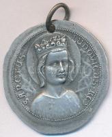 Franciaország DN IX. Szent Lajos fém medál (27mm) T:2 France ND Saint Louis IX metal medal (27mm) C:XF