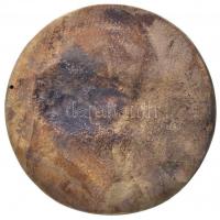 Tőrös Gábor (1934-) DN "Arany János" Br emlékplakett (147mm) T:2