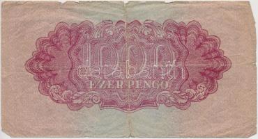 1944. 1000P "A Vörös Hadsereg Parancsnoksága" T:III- több szakadással
Adamo P48