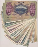 30db-os vegyes pengő és adópengő bankjegy tétel T:vegyes