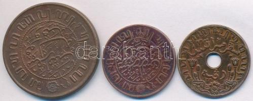 Holland Kelet-India 1920. 1c Br + 1942P 1c Br + 1945P 2 1/2c Br T:2-
Netherlands East Indies 1920. ...