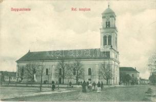 Nagyszalonta, Református templom; Patócs János kiadása / calvinist church (Rb)