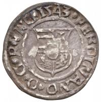 1543K-B Denár Ag "I. Ferdinánd" (0,44g) T:2,2-
Huszár 935., Unger II 745.a