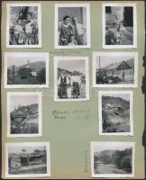 1939 Ökörmező, Toronya, Volóc 10 db 6x9 cm-es kép plusz 9 egyéb kép