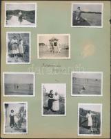 1939 Munkács, Huszt, Alsóbisztra, Ungvár. 9 db 6x9 cm-es kép / 9 photos