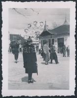 1939 Városligeti Vurstli 6x9 cm-es kép