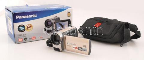 Panasonic SDR-S26 kézi videokamera fényképező funkcióval, driverrel, használati utasítással, tartozé...