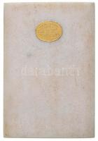 1936. "Magyar Országos Lawn Tennis Szövetség 1907-1932 - Herzum János úrnak a Pestvidéki Kerüle...