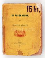 Lisznyai Kálmán: Uj palócdalok. Pest, 1859, Lampel. Kissé viseltes kiadói papír kötésben.