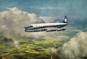 REPÜLŐK - 20 db megíratlan modern képeslap, főleg szovjet / 20 unused modern postcards of aeroplanes, aviation (mainly Soviet)