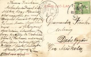 Ózd, Kohók és öntők, vasúti szerelvény; Hrabacsik Lászlóné kiadása