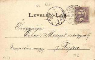 Karcag, floral; kiadja Sződi S