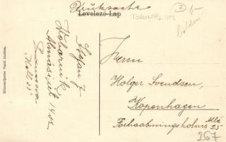 Pancsova, Kispiac, Kleiner Platz, Hornung Péter kereskedése, Népbank; Miloszavljevics Vazúl kiadása ...