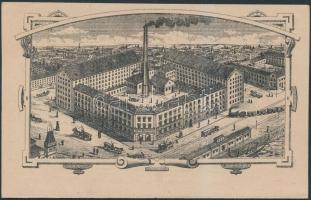 Pesti Molnárok és Sütők, Gőzmalom-Részvény-Társaság Árjegyzéke, szép állapotú, kihajthatós nyomtatvá...