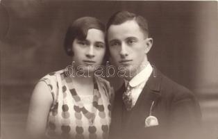 5 db RÉGI fotó képeslap; Budapest, Kaszap István, családi fotók / 5 old photo postcards; Budapest, K...