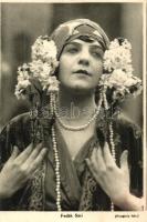 Fedák Sári - 3 db régi vegyes minőségű képeslap / 3 old mixed quality postcards