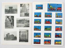 cca 1962-1970 Kb. 500 db magyar gyufacímke, vegyes témákban: budapesti épületek, madárvilág, vadászat, vadászati kiállítás, labdarúgó világbajnokság (1962, 1966), olimpia (1968), divattörténet, közlekedéstörténet, uralkodók és pénzek, stb., számos érdekes téma, lapokra ragasztva, rendezett anyag