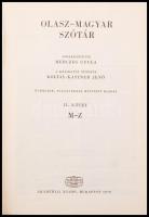 Olasz-magyar szótár. Szerk.: Herczeg Gyula. 1-2. köt. Bp., 1978, Akadémiai Kiadó. Kicsit kopott vász...