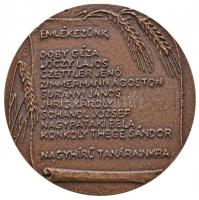 1997. "Magyar Agrártudományi Egyetem Budapest 1947-1997" Br emlékplakett (78mm) T:2 kis ph