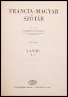 Francia-magyar szótár. Szerk.: Eckhardt Sándor. 1-2. köt. Bp., 1992, Akadémiai Kiadó. Kicsit kopott ...