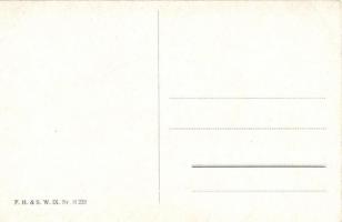 Női huszár, F. H. & S. W. IX. Nr. H 232. s: O. J. Romann Hungarian hussar lady, F. H. & S. W...