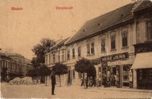 Miskolc, Városház tér, Hesz Jenő üzlete (EK)