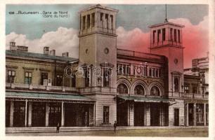 Bucharest, Bucuresti; Gara de Nord / railway station (gluemark)