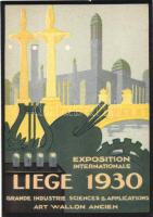 1930 Exposition Internationale Liége / Industrial and scientific expo