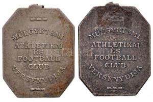 ~1920-1930. "Műegyetemi Athletikai és Football Club Versenydíja / III. díj" Ag díjérem (14...