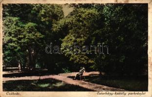 Csákvár, Esterházy kastély parkja (b)