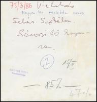 1975 Magyar-Szu vízilabda meccs, fehér sapkában Sárosi László (1946-) olimpiai bajnok vízilabdázó fo...