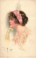 Lady, Edward Gross Co. American Girl No. 58. s: Pearle Fidler LeMunyan (fa)