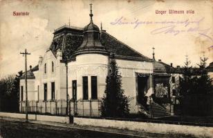 Szatmár, Unger Ullmann villa / villa (EK)