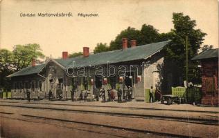 Martonvásár, vasútállomás (fa)