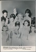 cca 1960-1980 Vegyes művészeti események (film, irodalom), 4 db MTI fotó, Külföldi Képszolgálat, kül...